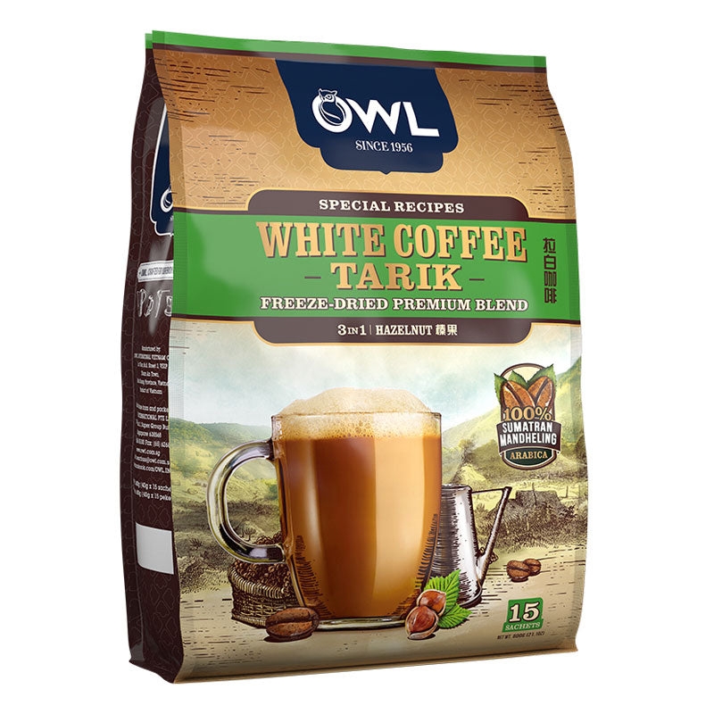 Owl White Coffee 3In1 Hazelnut Sugar * 36G