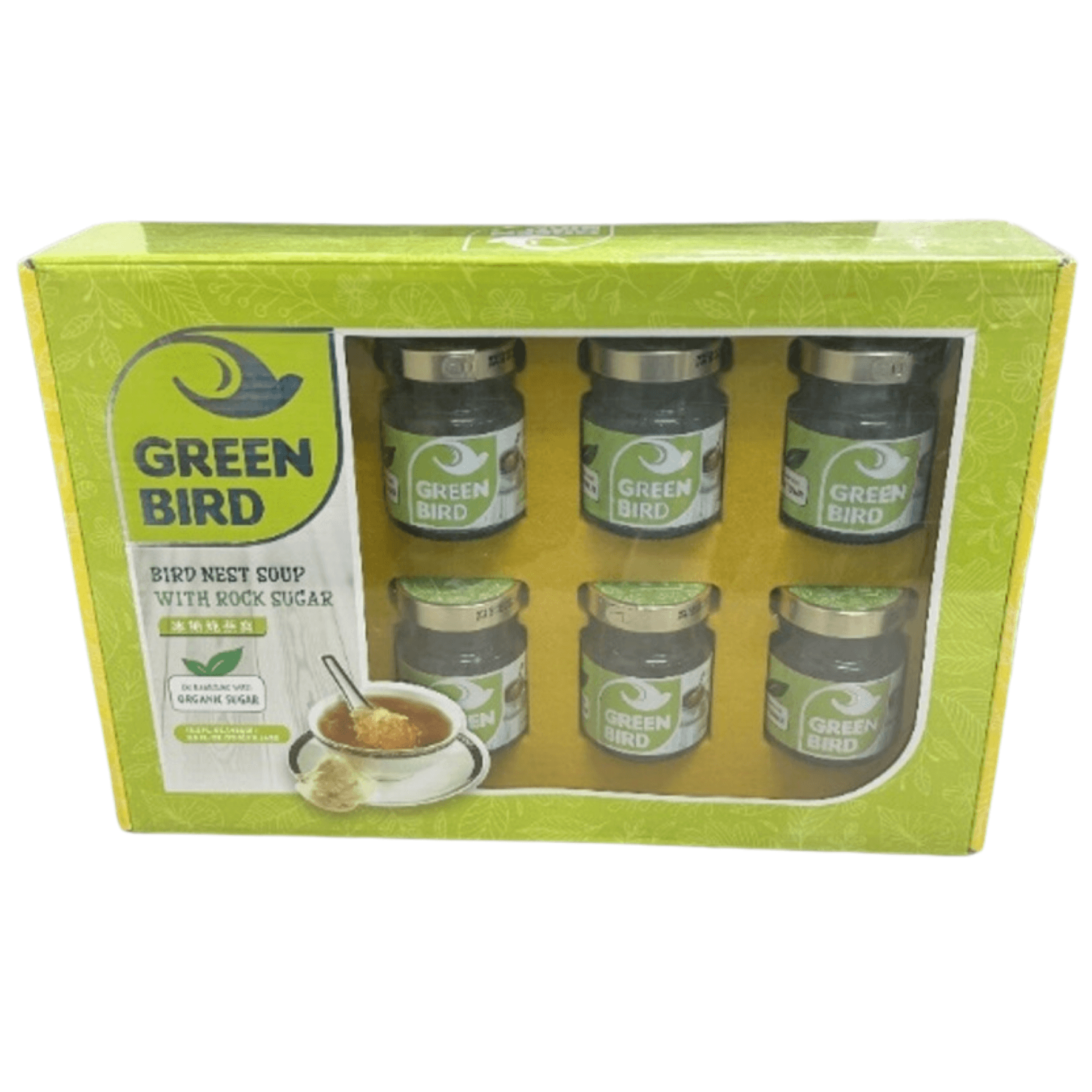 Green Bird’S Nest Soup With Rock Sugar * 72G x 6