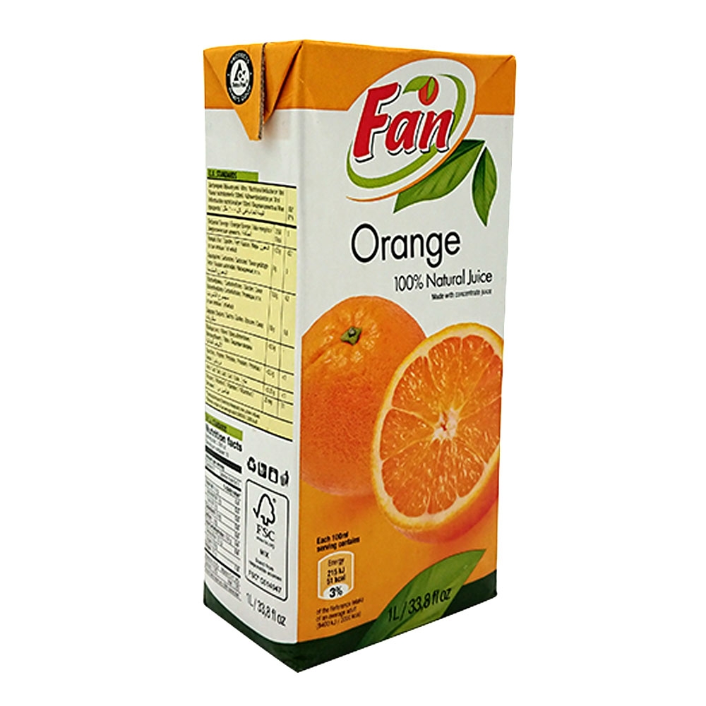 Fan Orange Juice * 1L
