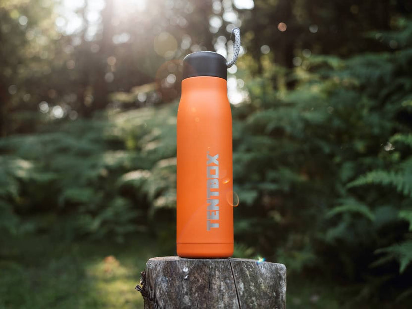 AFLA - TentBox Flask on log