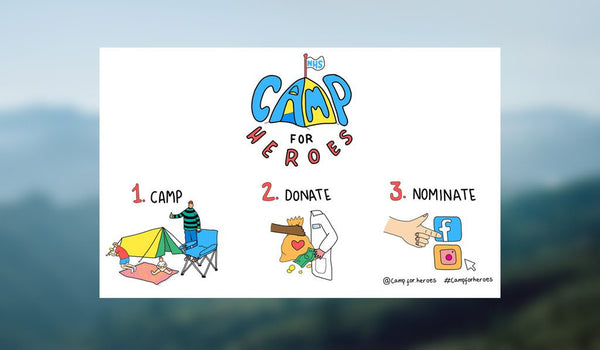 Camp For Heroes Challenge, Camp At Home