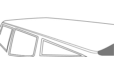 Roof type for roof bars - Guttered