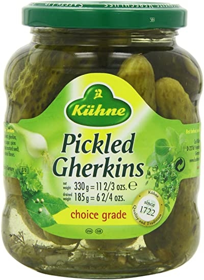 Kuhne Pickled Cornichorns * 330G