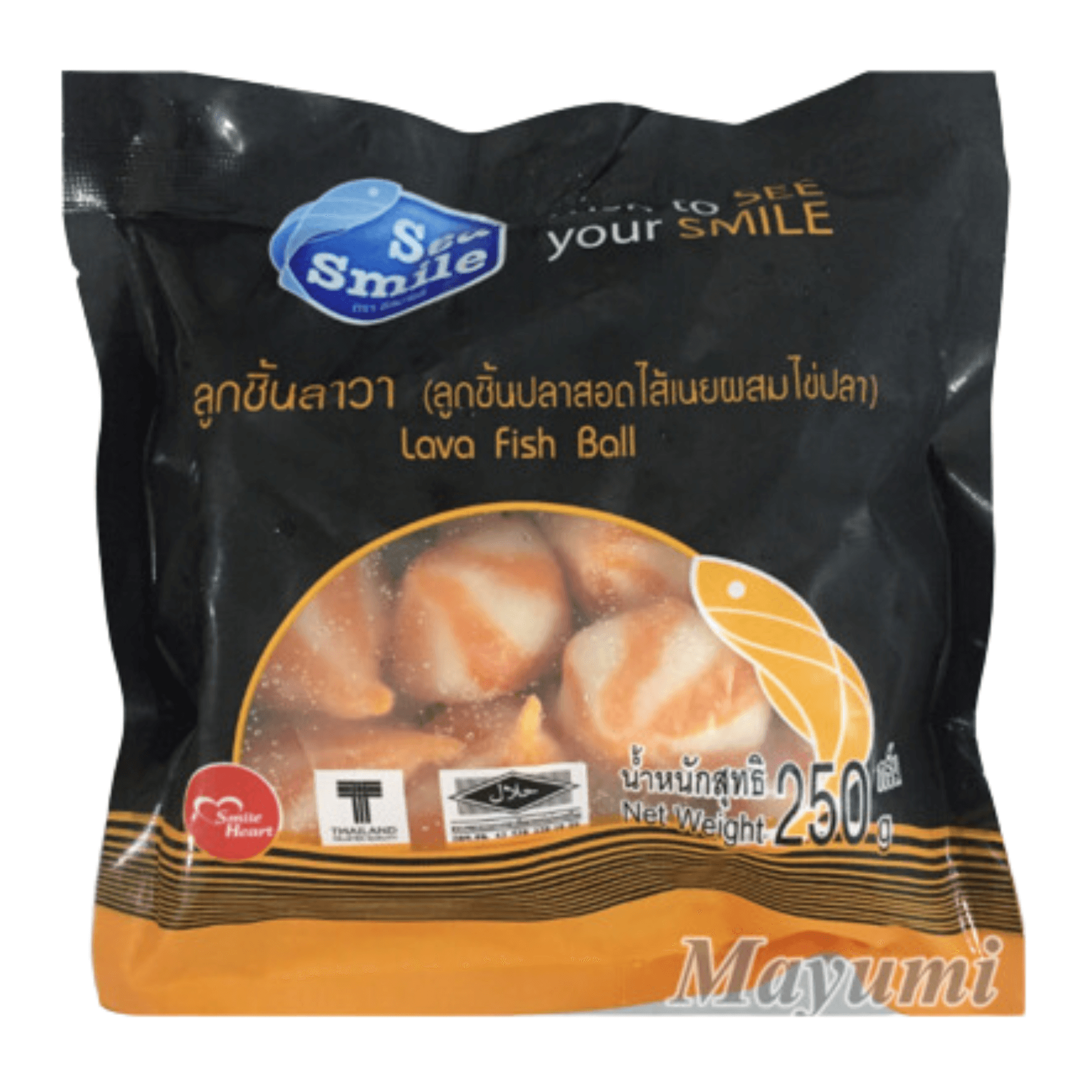 SEA SMILE Lava Fish ball Meatball * 250G