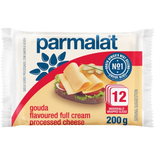 Parmalat Processed Gouda Cheese 12 Slices * 200g
