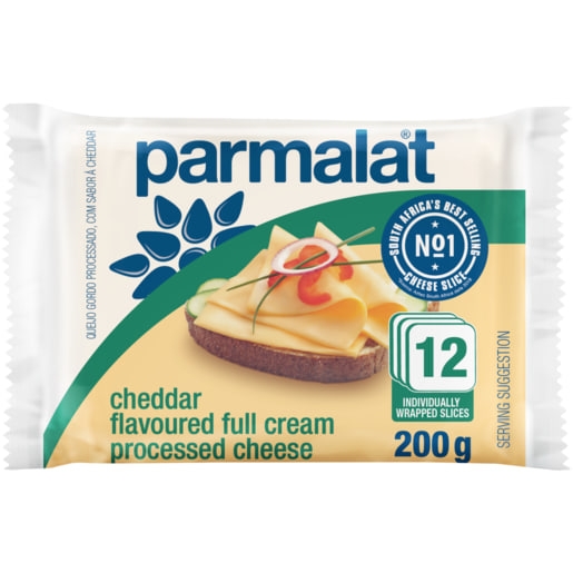 Parmalat Processed Cheddar Cheese 12 Slices * 200g